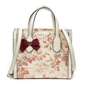 Gucci Small GG Ribbon Herbarium Tote
